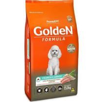 Racao Golden Adulto Mini Bits Frango e Arroz - 15 Kg - Premier