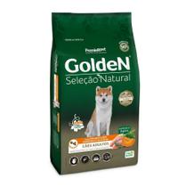 Ração Golden Cães Seleção Natural Adultos Abóbora 12Kg