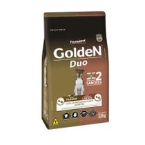 Ração Golden Duo Cães Pequeno Porte Adultos Frango e Carnes 3kg