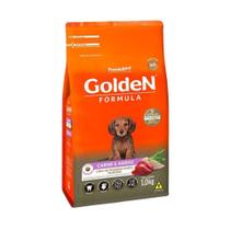 Ração Golden Filhotes Mini Bits Carne e Arroz - 1 Kg