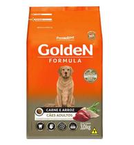 Ração Golden Formula Adulto Carne E Arroz 3 Kg