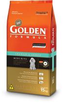 Ração Golden Fórmula Adultos Frango e Arroz Mini Bits 15 kg - PremieR Pet