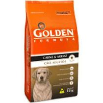 Ração golden formula cães adulto carne/arroz raças médias e grandes 15kg - PREMIER