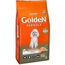 Ração golden formula cães adulto salmão/arroz raças pequenas 15kg - PREMIER