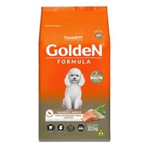 Ração Golden Fórmula Cães Adultos Mini e Pequeno sabor Salmão e Arroz 10,1 Kg Ração Golden Fórmula Cães Adultos Mini e Pequeno sabor Salmão e Arroz 10,1 Kg