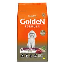 Ração Golden Fórmula Cães Adultos Minibits sabor Carne e Arroz 15 Kg