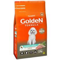 Ração Golden Fórmula Cães Adultos Raças Pequenas Frango e Arroz Mini Bits