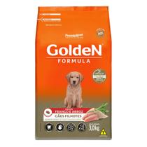 Ração Golden Fórmula Cães Filhotes sabor Frango e Arroz 3 Kg