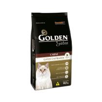Ração Golden Fórmula Gatos Adultos Castrados Carne 10kg
