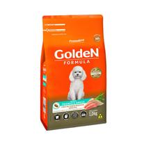 Ração Golden Fórmula Mini Bits Para Cães Adultos de Porte Pequeno Sabor Frango e Arroz - 1 Kg