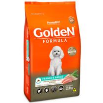 Ração Golden Fórmula Mini Bits Para Cães Adultos de Porte Pequeno Sabor Frango e Arroz 10,1 kg