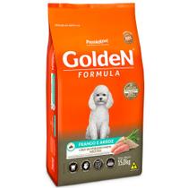 Ração Golden Fórmula Mini Bits Para Cães Adultos de Porte Pequeno Sabor Frango e Arroz 15 kg Ração Golden Fórmula Mini Bits Para Cães Adultos de Porte Pequeno Sabor Frango e Arroz 15 kg