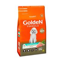 Ração Golden Fórmula Mini Bits Para Cães Adultos de Porte Pequeno Sabor Frango e Arroz - 3Kg