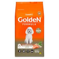 Ração Golden Fórmula Mini Bits Para Cães Adultos de Porte Pequeno Sabor Salmão e Arroz 10,1 kg Ração Golden Fórmula Mini Bits Para Cães Adultos de Porte Pequeno Sabor Salmão e Arroz 10,1 kg