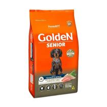 Ração Golden Fórmula Mini Bits para Cães Senior de Porte Pequeno Sabor Frango e Arroz 10.1kg
