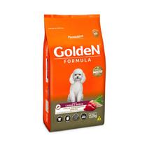 Ração Golden Fórmula Mini Bits Sabor Carne 15kg - Cães de Porte Pequeno Adultos - PremierPet