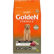 Ração Golden Formula para Cães Adultos Carne e Arroz 15 kg - Premier Pet