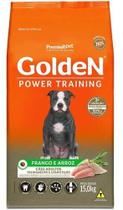 Ração Golden Fórmula Power Training Para Cães Adultos Sabor Frango e Arroz 15kg