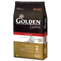 Ração Golden Gatos Adultos Carne 10,1 kg - PremieR Pet