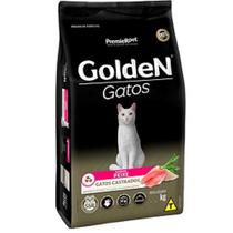 Ração Golden Gatos Adultos Castrados Peixe 3Kg