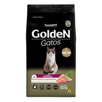 Ração Golden Gatos Adultos Castrados sabor Frango 10,1 Kg Ração Golden Gatos Adultos Castrados sabor Frango 10,1 Kg