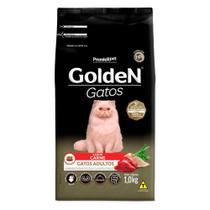 Ração Golden Gatos Adultos Sabor Carne 1 kg Ração Golden Gatos Adultos Sabor Carne 1 kg