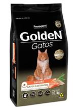 Ração Golden Gatos castrado Salmão 10kg