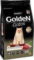 Ração Golden Gatos Castrados 3KG Carne