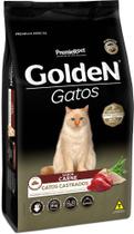 Ração GOLDEN GATOS CASTRADOS CARNE 3KG