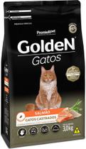 Ração Golden Gatos Castrados Salmão 3kg