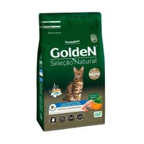 Ração Golden Gatos Seleção Natural Castrados Abobora - 3 Kg - Premier