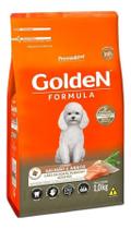 Ração Golden Mini Bits Cães Adultos Salmão 1kg