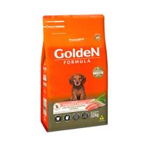 Ração Golden Mini Bits Para Cães Filhotes Sabor Frango e Arroz - 3 Kg