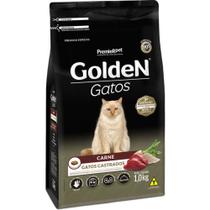 Ração Golden para Gatos Adultos Castrados Sabor Carne- 3kg - PREMIERPET