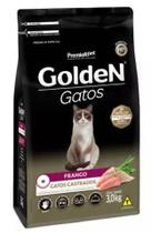 Ração Golden Para Gatos Adultos Castrados Sabor Frango 3kg Ração Golden Para Gatos Adultos Castrados Sabor Frango 3kg