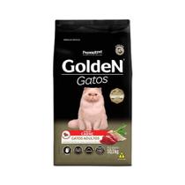 Ração Golden para Gatos Adultos Sabor Carne 10kg - Premier Pet / Golden