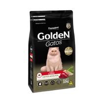 Ração Golden Para Gatos Adultos Sabor Carne - 3Kg