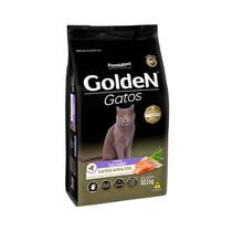 Ração Golden para Gatos Adultos sabor Salmão - 10,1 Kg