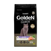 Ração golden para gatos adultos sabor salmão