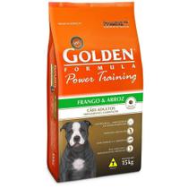 Ração Golden Power Training Cães Adultos Sabor Frango e Arroz 15kg