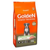 Ração Golden Power Training Cães Filhotes Sabor Frango e Arroz 15kg