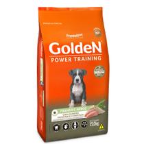 Ração Golden Power Training Para Cães Filhotes Sabor Frango e Arroz 15 kg