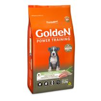 Ração golden power training para cães filhotes sabor frango e arroz - 15kg