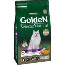 Ração Golden Selecao Natural Adultos Mini Bits Abobora - 10,1 Kg