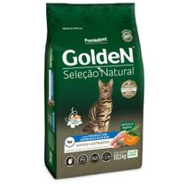 Ração GoldeN Seleção Natural gatos adultos castrados frango, abóbora e alecrim 10,1kg