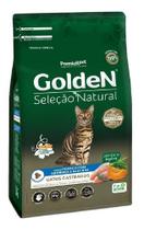 Ração Golden Seleção Natural Gatos Castrados Frango Com Abóbora & Alecrim 3kg