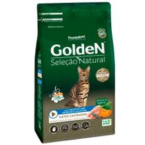 Ração Golden Seleção Natural Gatos Castrados Sabor Frango com Abóbora e Alecrim 3 kg Ração Golden Seleção Natural Gatos Castrados Sabor Frango com Abóbora e Alecrim 3 kg