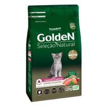 Ração Golden Seleção Natural Gatos Filhotes Frango e Arroz 3,0 kg