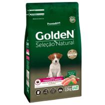 Ração Golden Seleção Natural Mini Bits Para Cães Filhotes de Porte Pequeno Sabor Frango e Arroz 1 kg