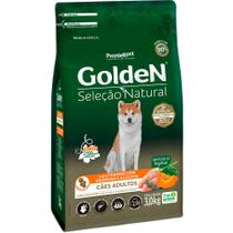 Ração Golden Seleção Natural Para Cães Adultos Sabor Frango com Abóbora e Alecrim 3 kg